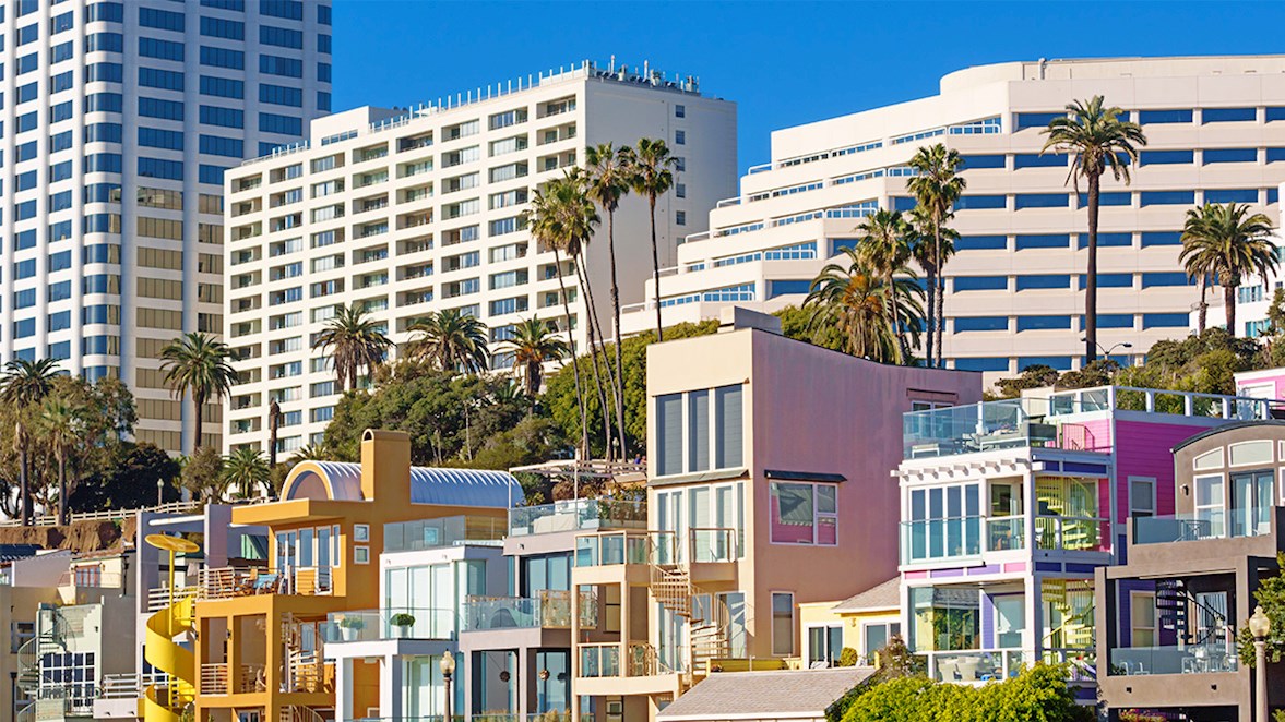 Beach front offices and condos