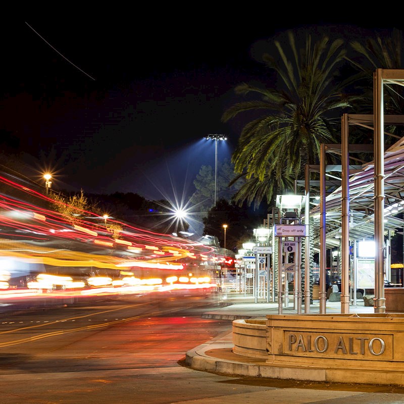 Palo Alto transport station