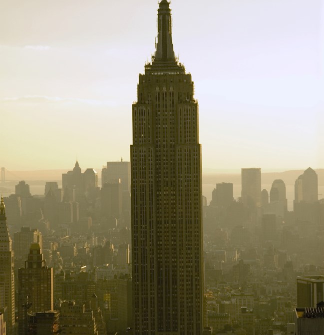 The Empire State building